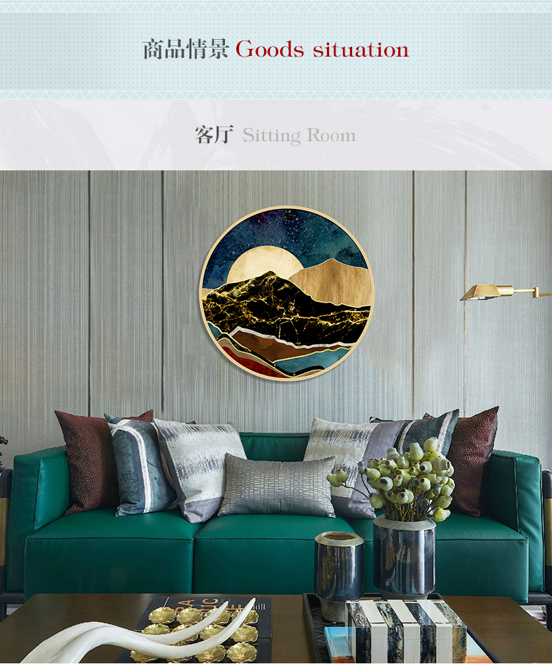 現代簡約客廳辦公室裝飾畫 書房玄關晶瓷畫 純手繪油畫 絲綢之路系列二