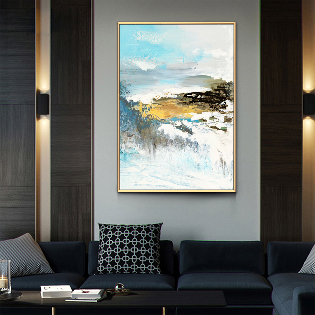 現(xiàn)代簡約客廳裝飾畫 臥室餐廳掛畫 書房畫晶瓷畫 單拼