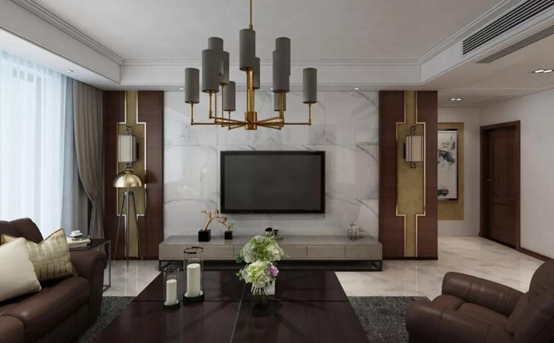 新中式裝修風(fēng)格,楓丹名邸