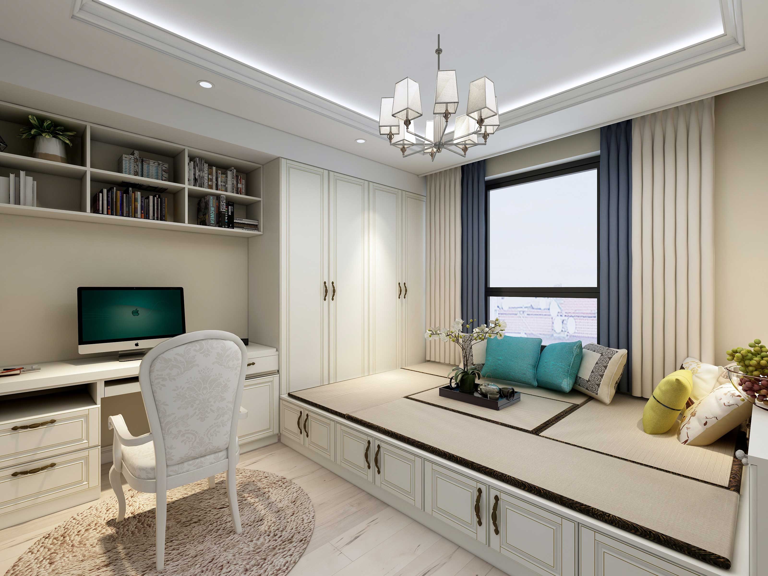 遼陽(yáng)裝飾公司 簡(jiǎn)歐式別墅裝修效果圖賞析