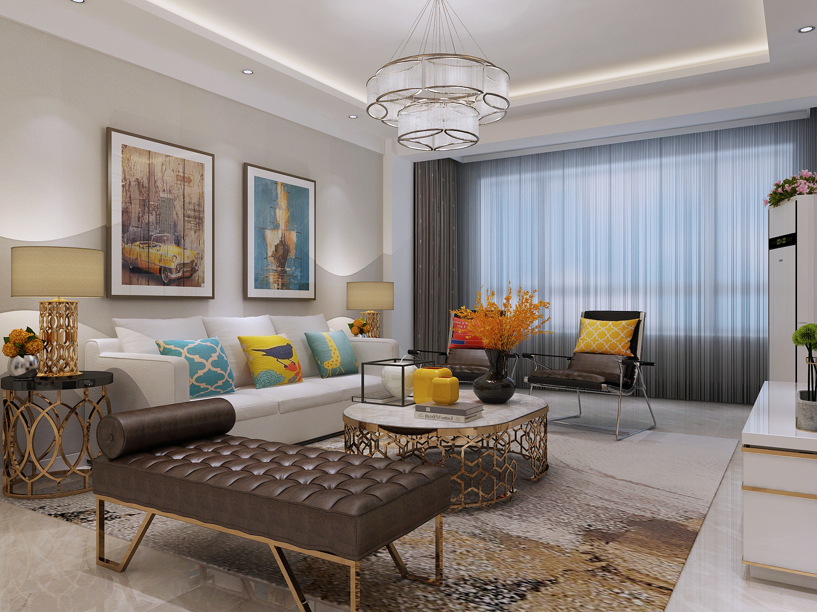 現(xiàn)代風(fēng)格裝修案例賞析-遼陽家裝案例 現(xiàn)代風(fēng)格裝修案例賞析-遼陽家裝案例