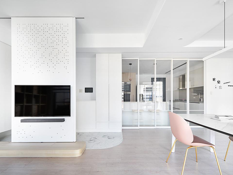 這才是遼陽(yáng)大平層裝修應(yīng)有的空間感！看耗時(shí)一年半裝修的家，大氣極了