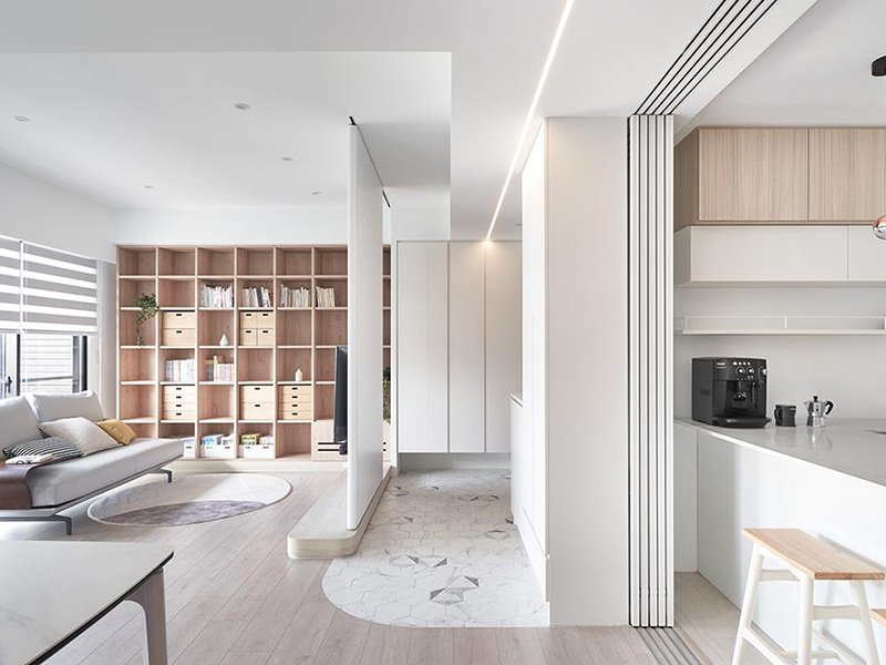 這才是遼陽(yáng)大平層裝修應(yīng)有的空間感！看耗時(shí)一年半裝修的家，大氣極了